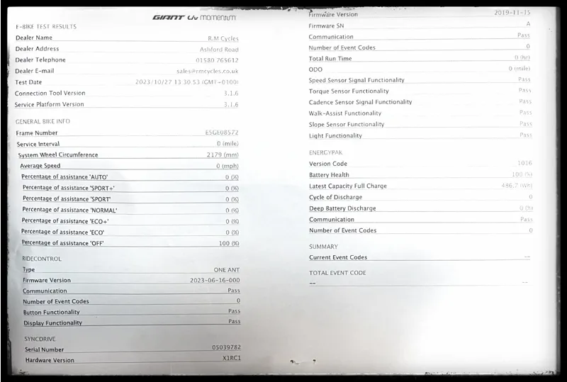 Momentum Transend E+ GTS 25km/h Large Ink 2022-6